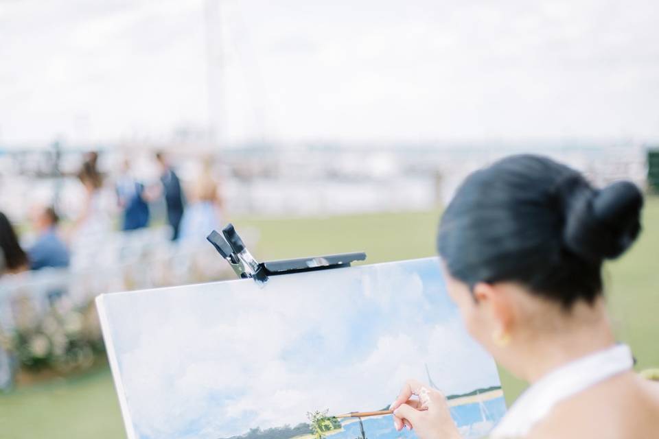 Live Ceremony Painter