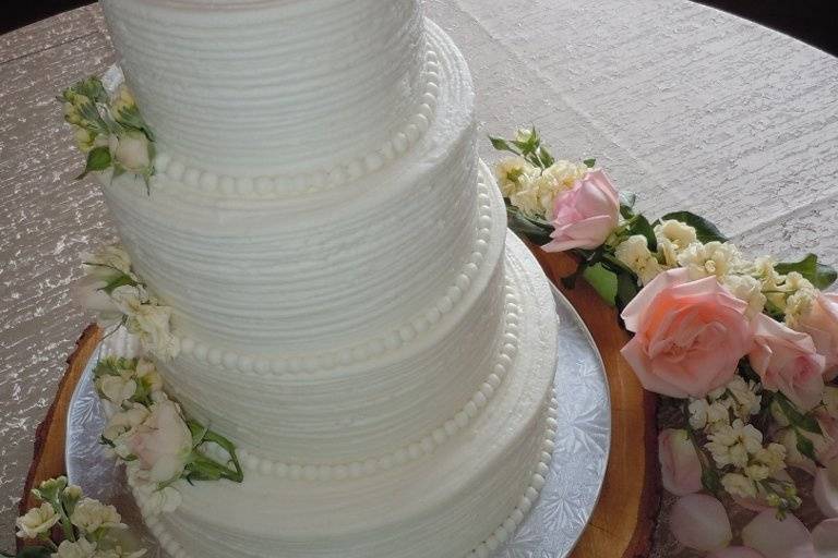 Piece Out Cakes - Wedding Cake - Homer, NY - WeddingWire