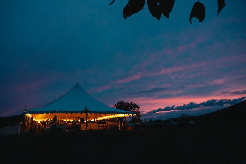 Marquee wedding