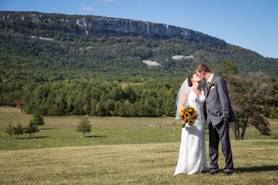 Couple kissing