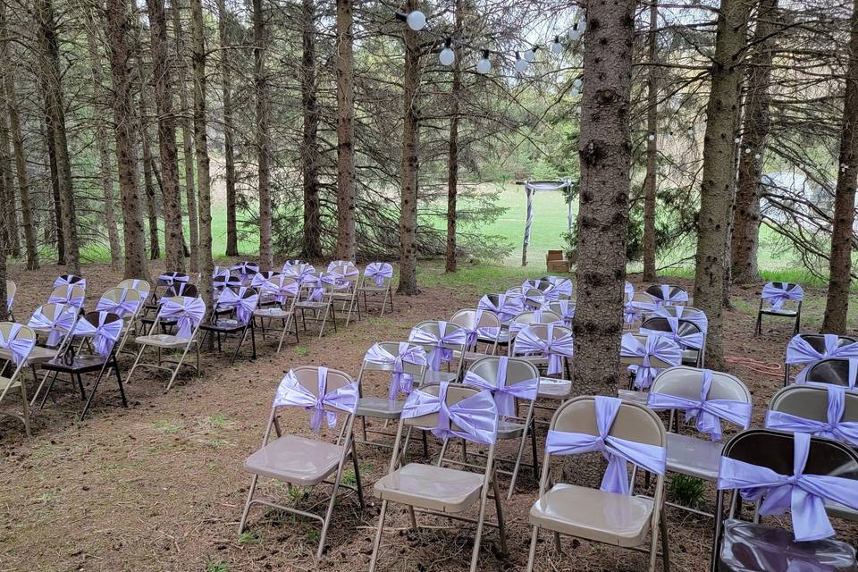 Rustic Wedding in the Pines