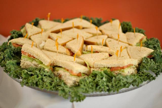 Homemade Chicken Salad on Fresh Baked Rye Bread