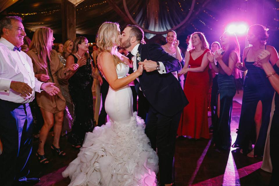First dance kiss