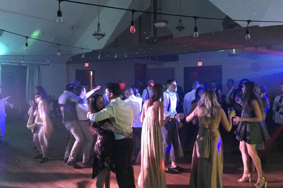 Reception dance floor