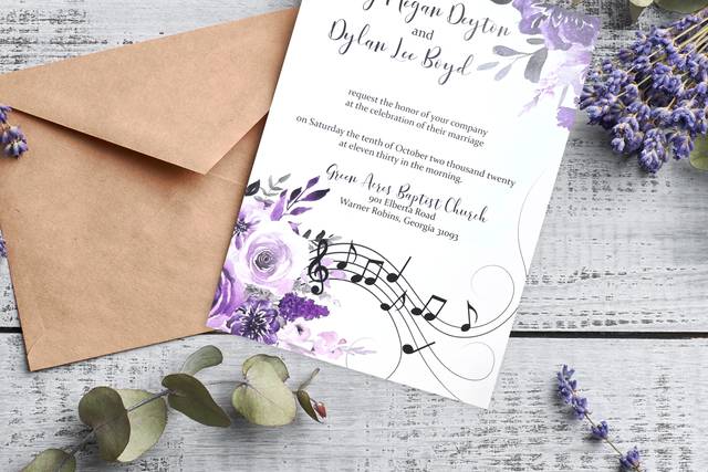Emily & Dylan Invitations