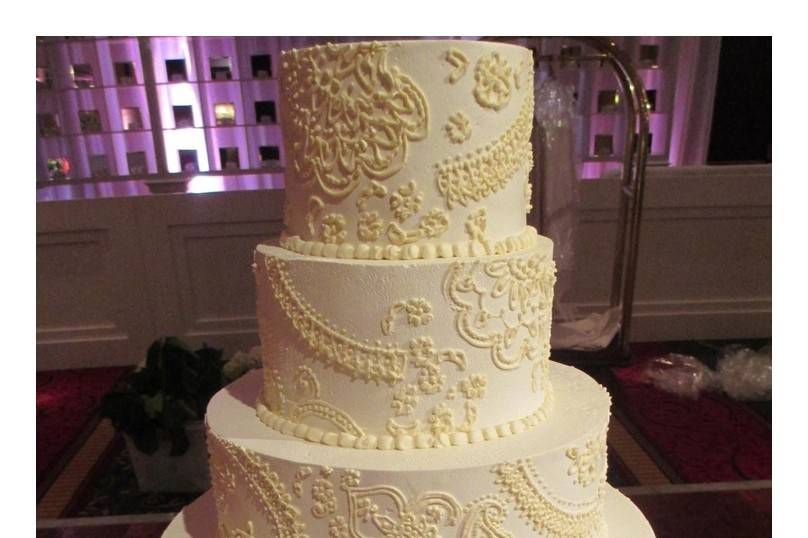 Lace icing