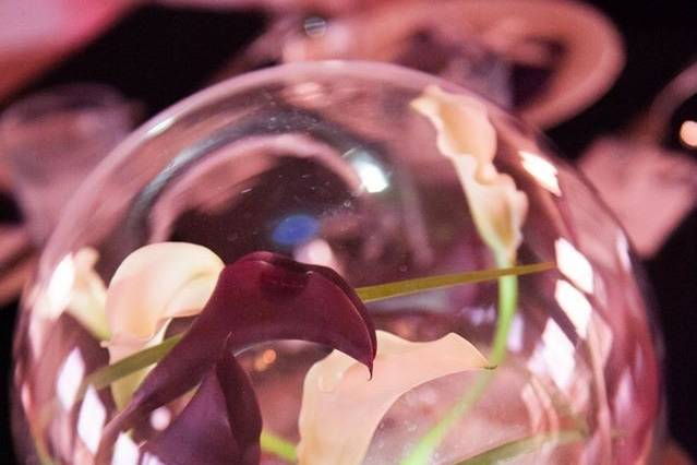 Floral table centerpiece