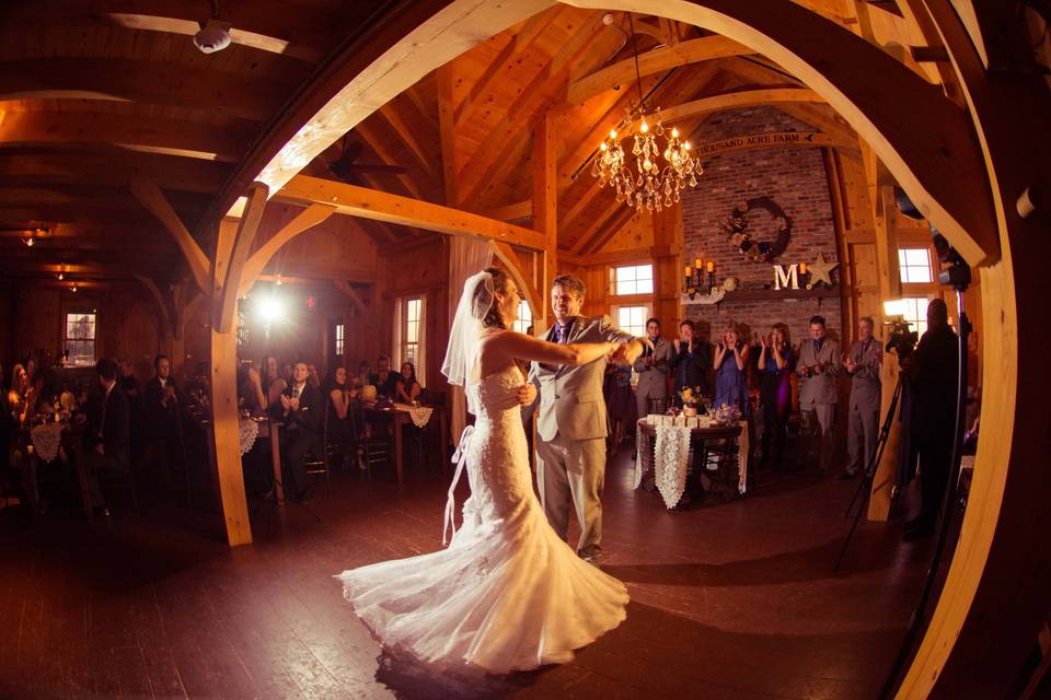 First dance in a barn!