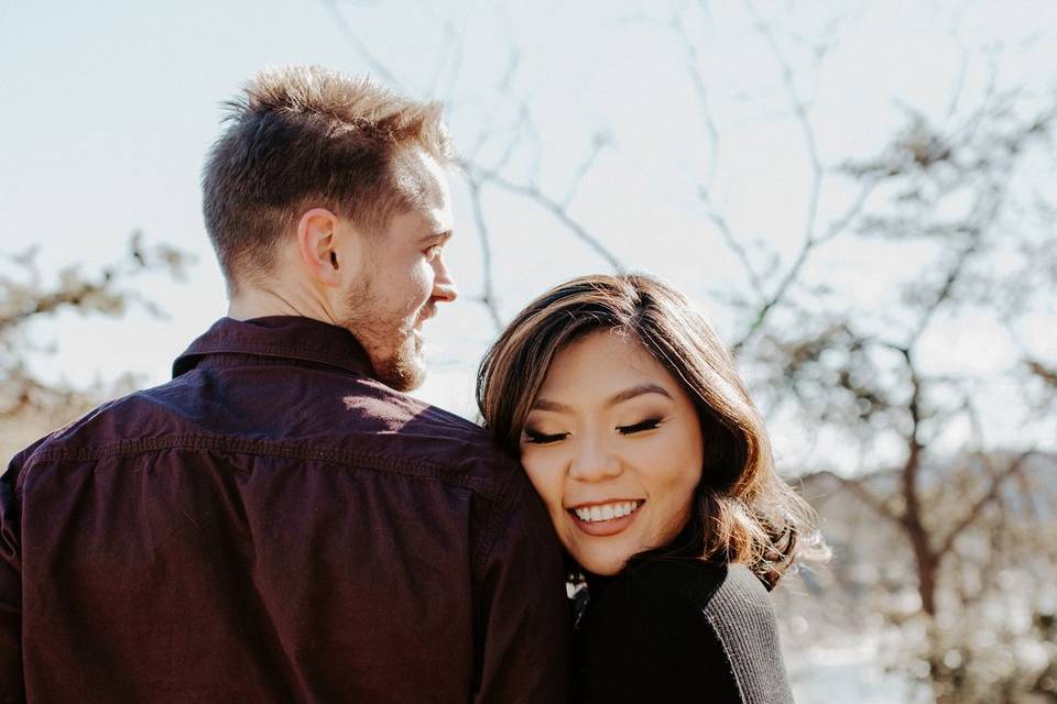 Fall engagement photos