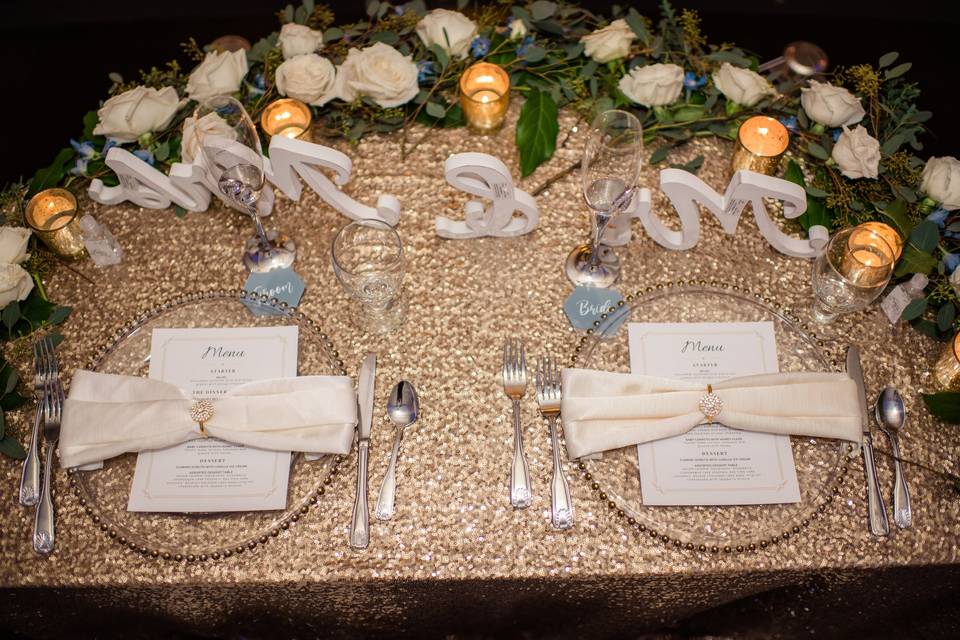 Sweetheart Table