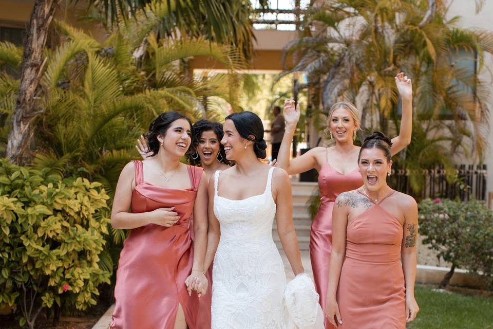 Dreams Riviera Bridemaids