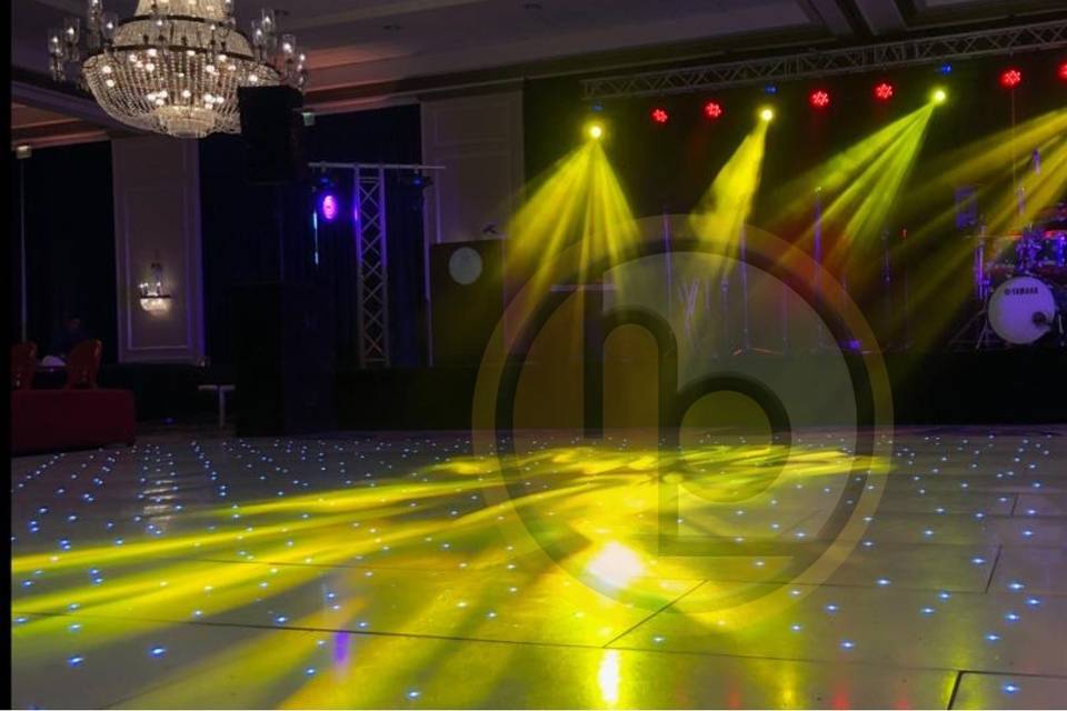 Dance Floor & Stage Lights