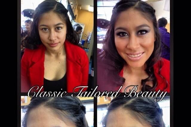 Classic Tailored Beauty Makeup by: Sarah