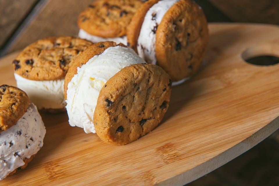 Ice Cream Cookie Sandwiches