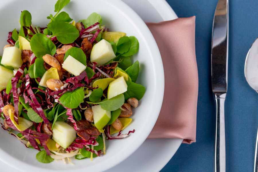 Harvest Bitter Greens Salad