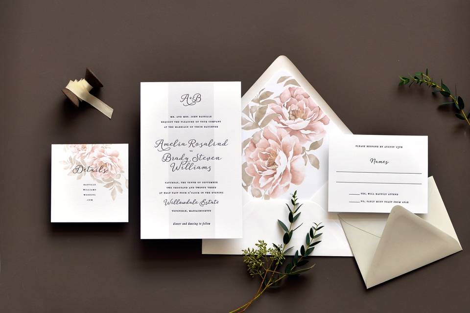 The Amelia Invitation Suite