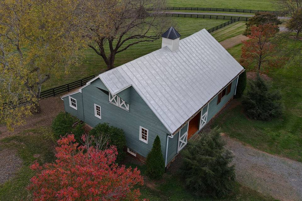 1800s barn with ac