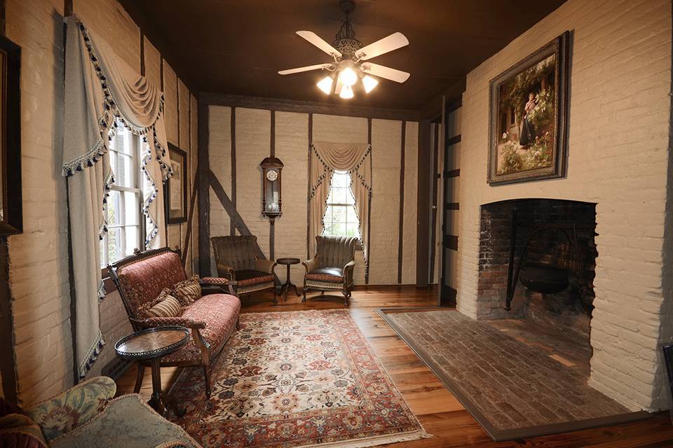 Bridal suite sitting area