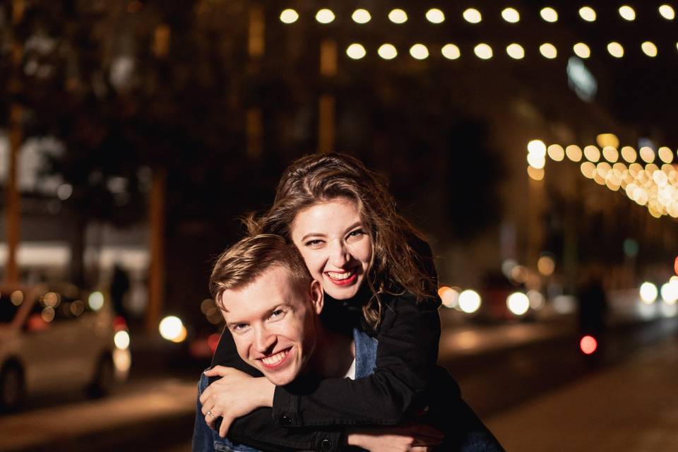 Santa Monica engagement