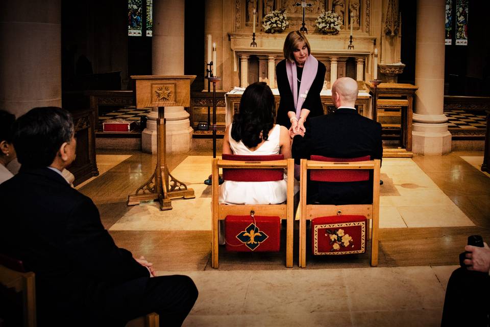 Blessing of hands