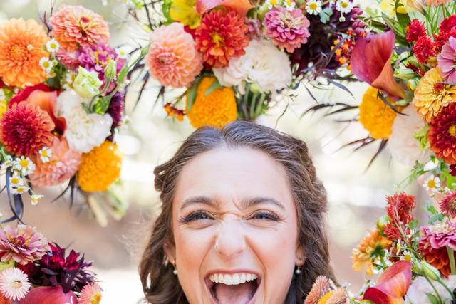 A fun bride