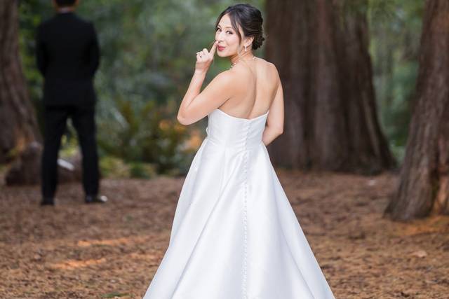 Just before the first look