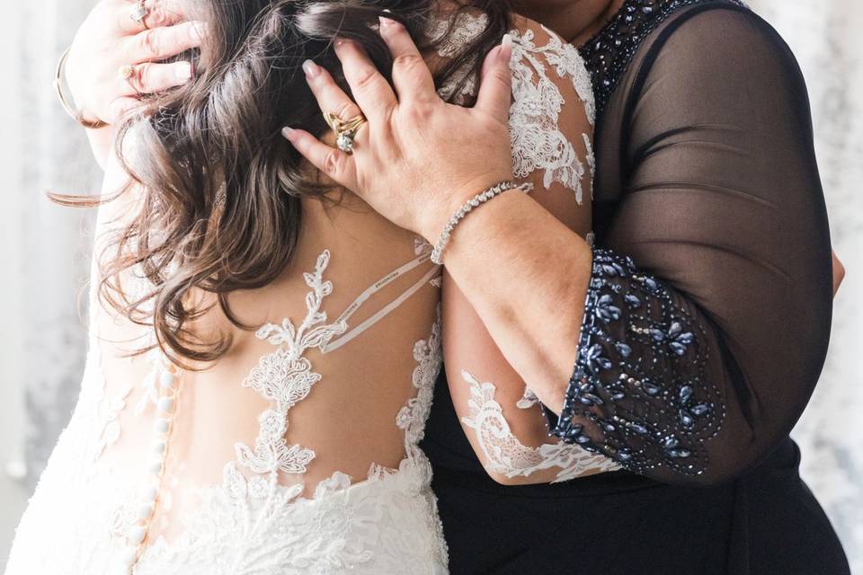 A heartfelt embrace