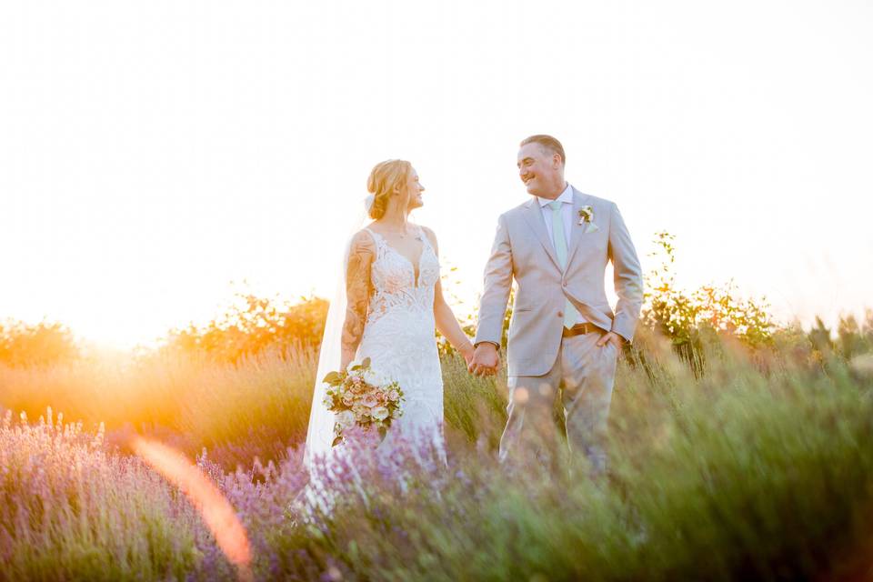 Golden hour walk