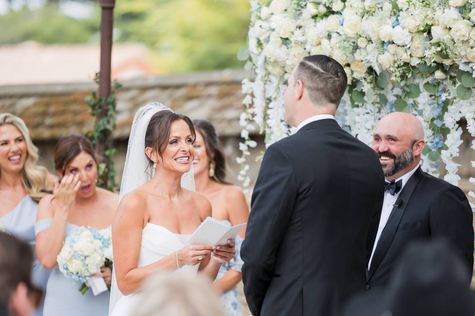 Exchanging vows