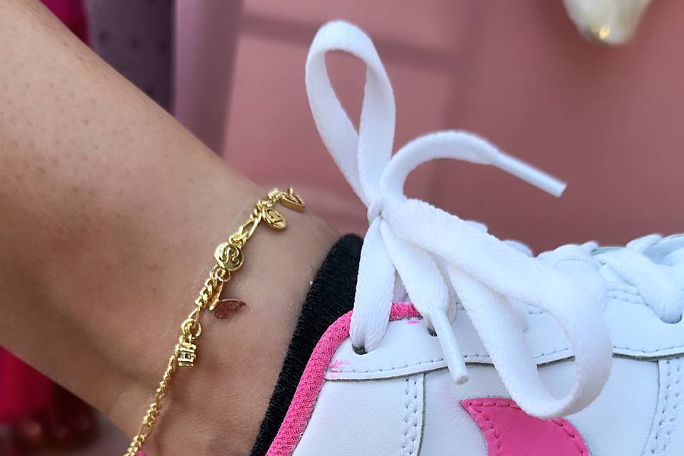 Anklet with charms