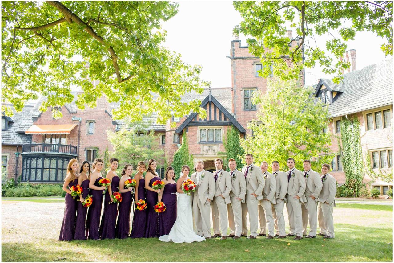 Stan Hywet Hall & Gardens Park & Outdoor Weddings Akron, OH