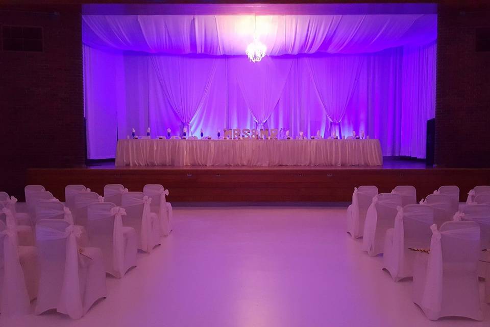 Indoor ceremony options