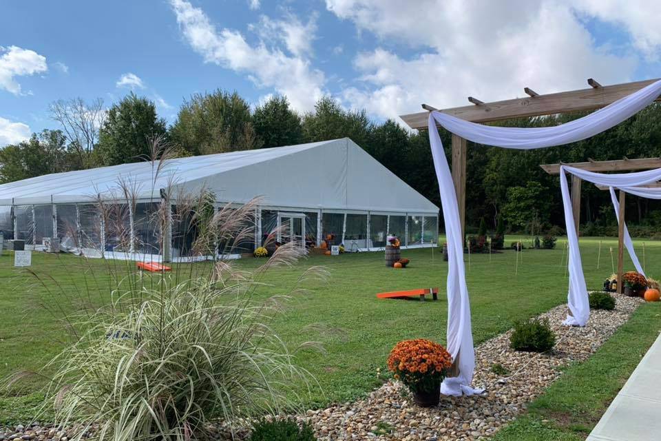 Tented Event Options Available