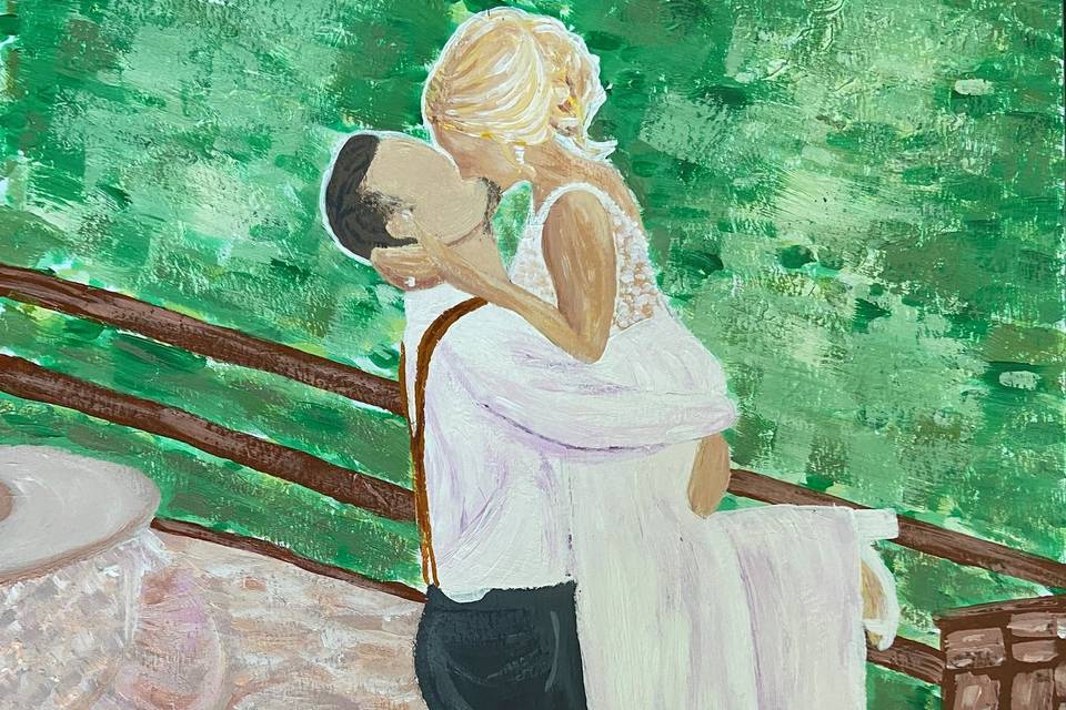 Wedding painting