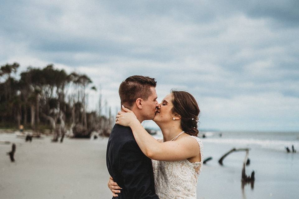 Beachside setting