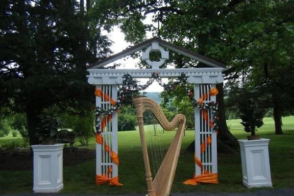 Melissa Tardiff Dvorak, Harpist