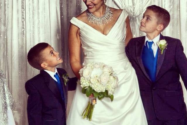 Bride and Ring Bearers