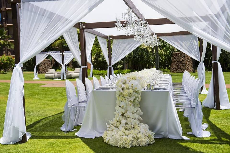 Outdoor reception