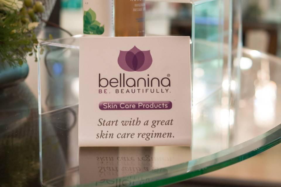 Bellania Facial Products sold at Elle Salon LTD!