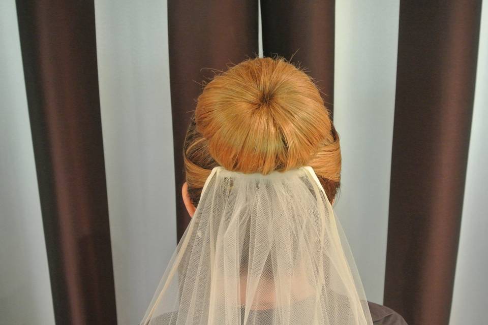 Perfect Bun for a Bride!