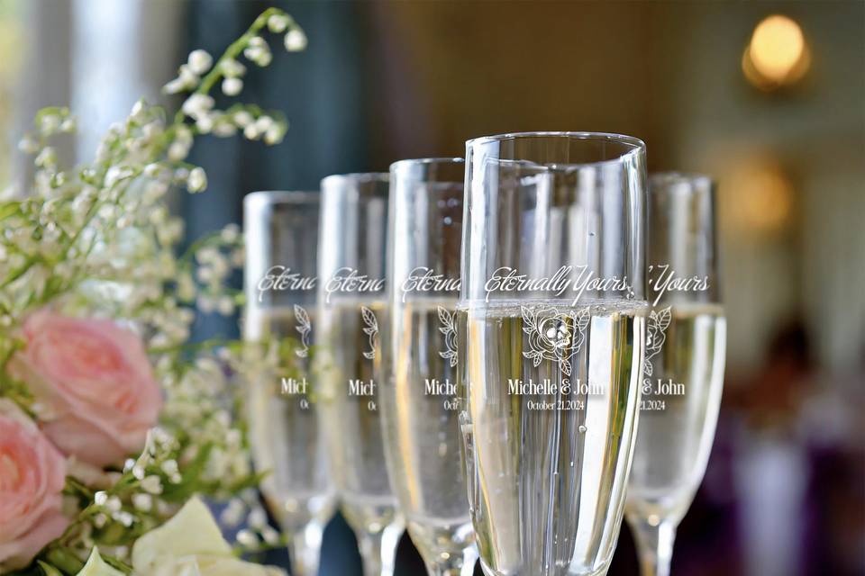 Personalized Marriage Flutes