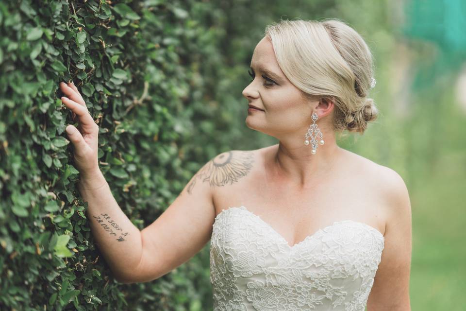 Andrea bridal portrait