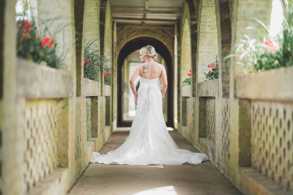 Andrea bridal portrait