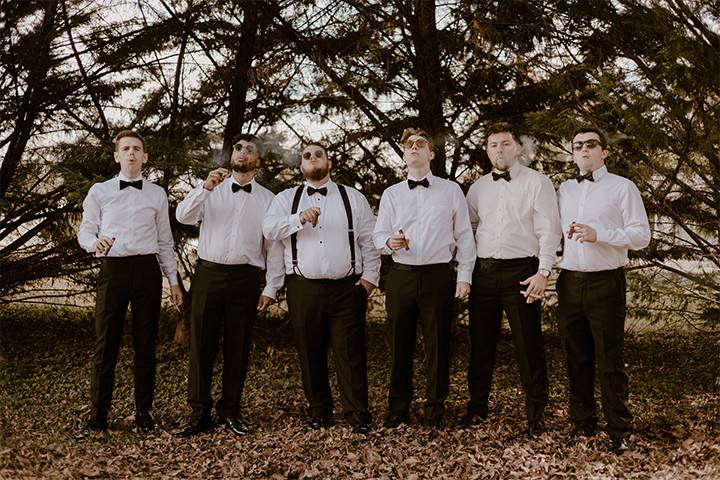 CigarGroomsmen | Allie Krauser