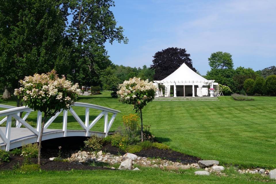 Tented Wedding Reception