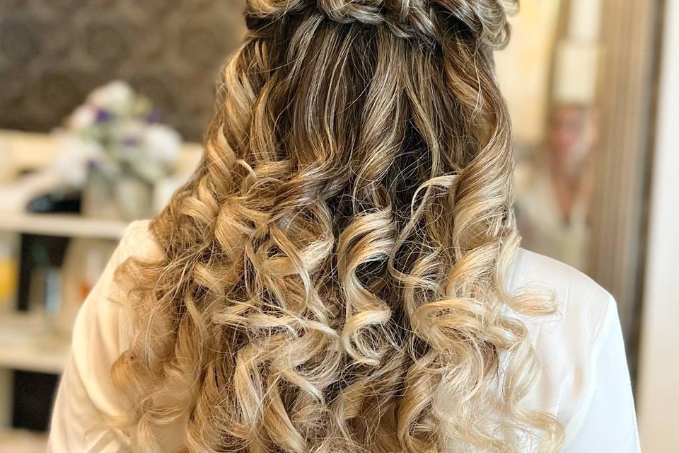 Flower hair