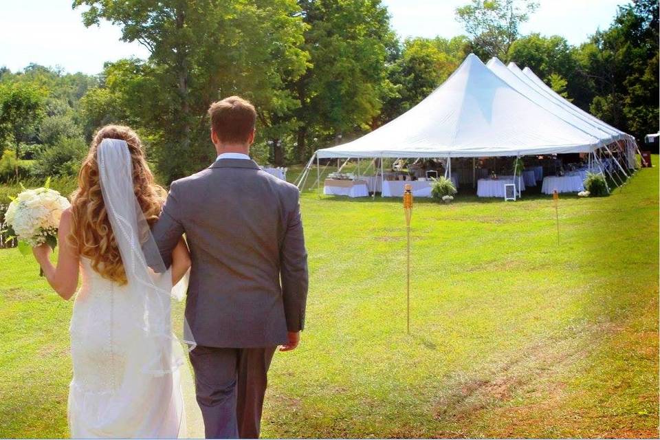 White Party Tent