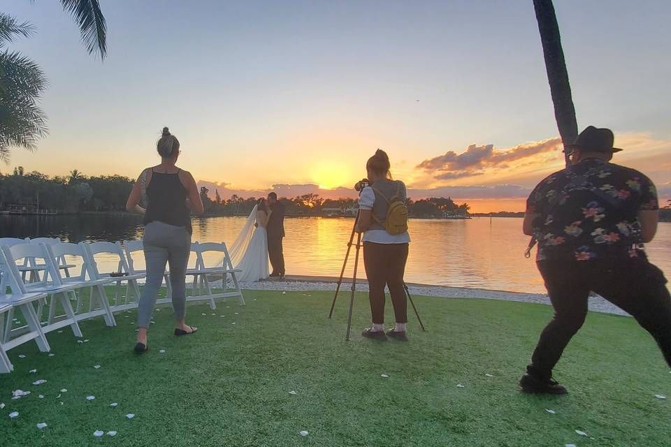 Getting the perfect sunset pic