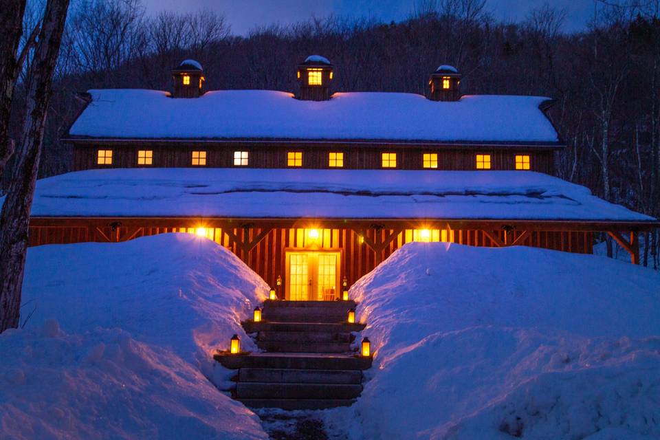 Heated barn