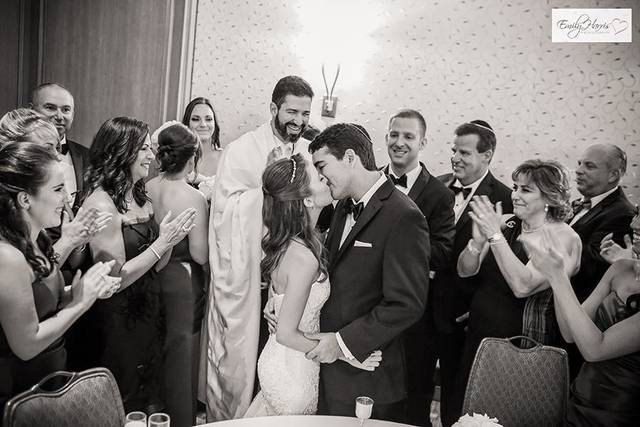 Wedding kiss